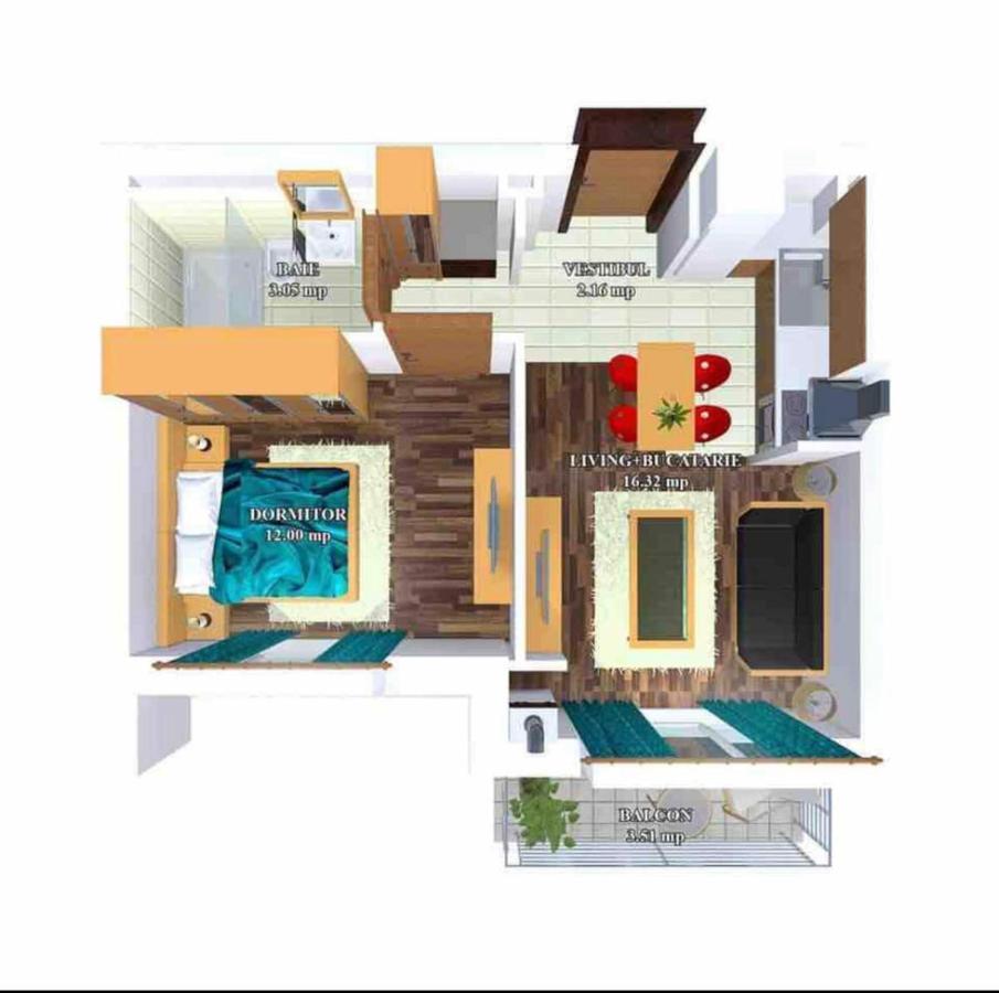 Bucuresti North Cosmopolis Apartament 外观 照片
